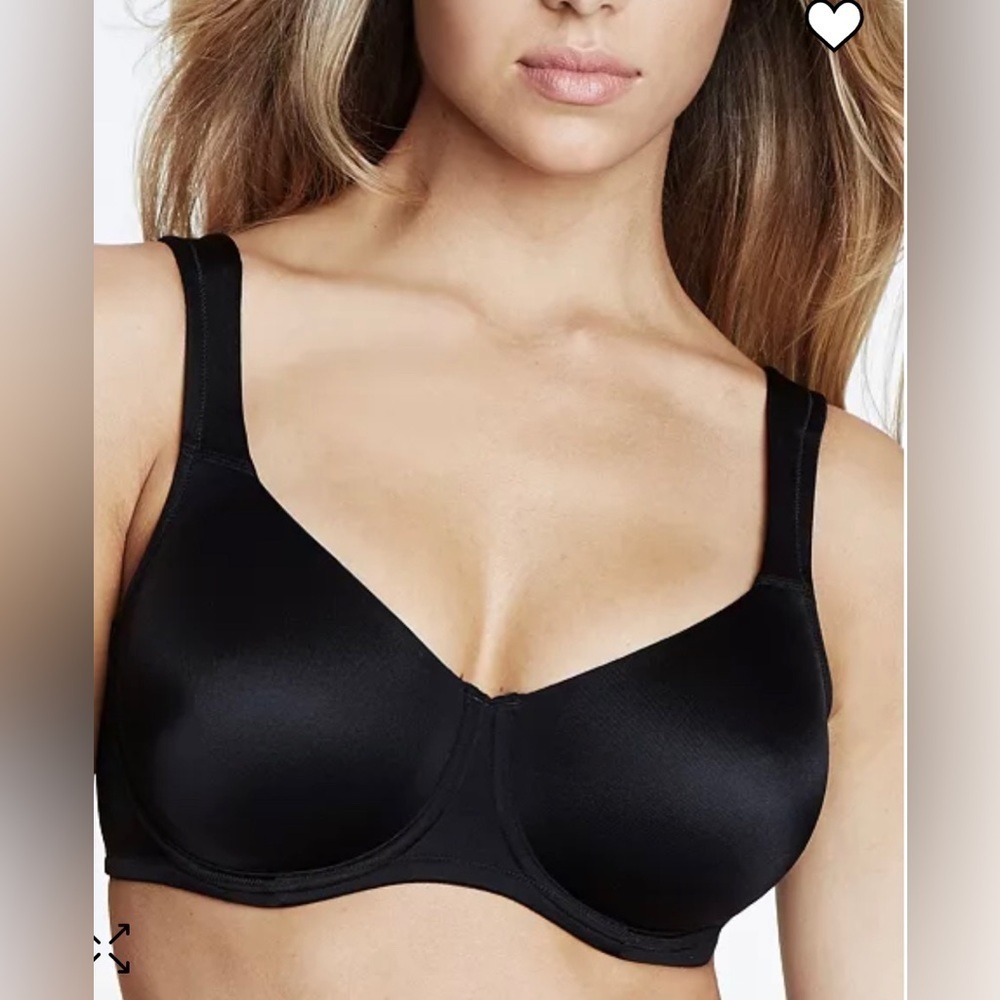 Nwt Dominique Size 34C Everyday Sling Shaping Bra 7500 Black‎